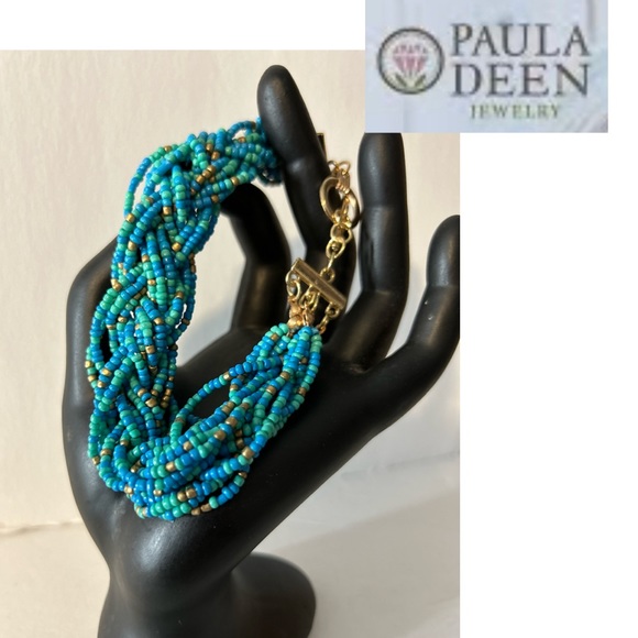 Brand new Paula Deen Jewelry Beaded Bracelet Toggle closure
2" EXTENDER MSRP$58 - Picture 1 of 8